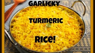 My Familys Secret Garlic Turmeric Middle Eastern Rice Recipe الأرز مع الثوم والكركم [upl. by Bellew952]