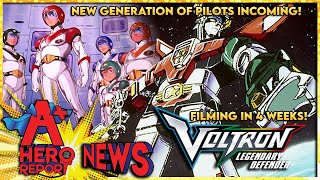 Mega Thrusters Are Go LiveAction Voltron Movie Update  Filming Begins in 4 Weeks  New Pilots [upl. by Sisely]