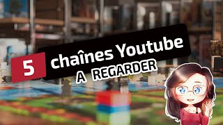 TOP 5 chaines YOUTUBE jeux de société  Horssérie [upl. by Orat]