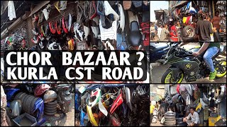 Kurla Chor Bazaar  Kurla CST Road  Largest Bike Spare Parts Market in Mumbai  Vlog [upl. by Aennaej]