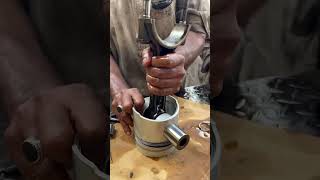 Six Cylinder Diesel Engine Overhaul Piston Repair [upl. by Colner]