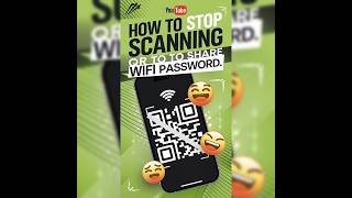 How To Stop Scanning😁😁 QR To Share WIFI Password smartphone router wifi networking internet [upl. by Ella694]