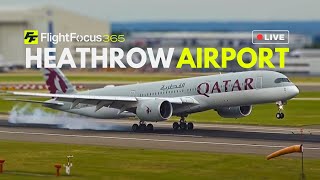 Heathrow Airport Live  Monday 5th August 2024 [upl. by Annaihr798]