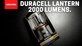 Duracell Lantern 2000 Lumens Solar  Rechargeable  Battery Powered [upl. by Hiroshi]