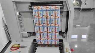 Print samples for overseas customer by Vorey VP320C label printer label cutting labelprinting [upl. by Beverlee302]