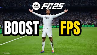 How to Get More FPS on EA FC 25 Boost FPS [upl. by Derril]