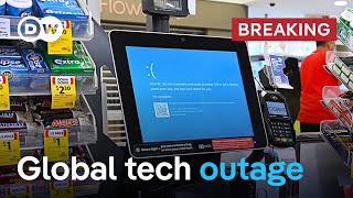 Massive IT outages How severe are they and who is affected  DW News [upl. by Tildi]