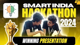 Drafting a Winning SIH PPT 🔥  Smart India Hackathon 2024  Exclusive 11 SIH Mentorship amp Guidance [upl. by Anelhtac]