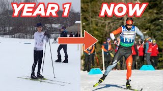 My XC Skiing Progression [upl. by Ranna819]