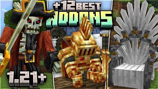 TOP 12 ADDONS que DEBES CONOCER para tu MUNDO de MINECRAFT 121 BedrockPE ADDONS MINECRAFT PE [upl. by Michele]