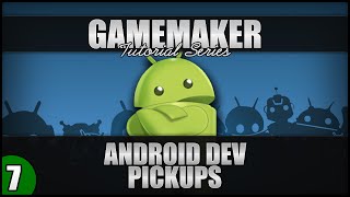 ♛ GAMEMAKER Simple Android Physics Platformer Game  Part 7 Pickups [upl. by Tory]