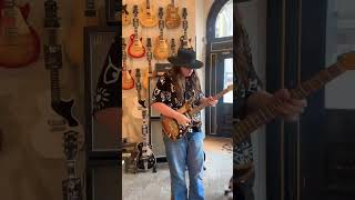 SRV’S SON Rhys slaaaying⚡️⚡️ blues fender stevierayvaughan marshall guitarcover guitarsolo [upl. by Emmi]