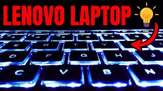 How To Turn On KEYBOARD LIGHT On Lenovo Laptop Quick amp Easy [upl. by Mala]