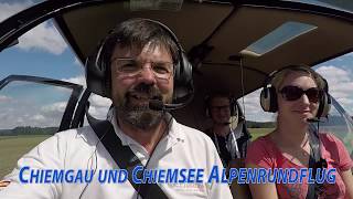 Chiemgau Chiemsee Alpenrundflug [upl. by Kiri]