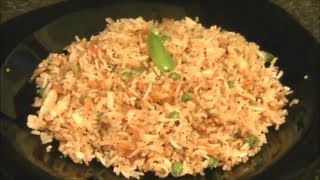 VEG FRIED RICE COOK WITH FAIZA [upl. by Odnala]