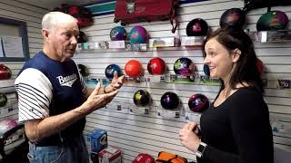 How to buy your first bowling ball girlsgonebowling [upl. by Voss]