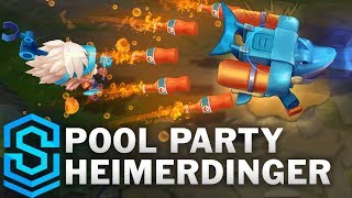 All Heimerdinger Skins Spotlight League of Legends Skin Review [upl. by Aitat]