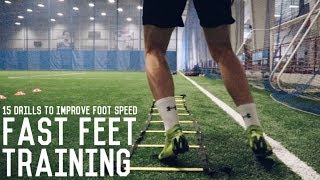 15 Fast Footwork Exercises  Increase Your Foot Speed With These Speed Ladder Drills [upl. by Anetta846]