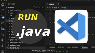 How to Run Java In VSCode Visual Studio Code [upl. by Lena547]