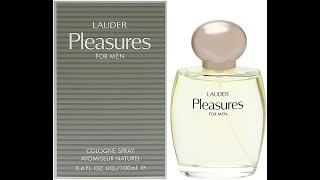 Estee Lauder Pleasures For Men Fragrance Review 1997 [upl. by Halladba]