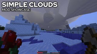 Checking Out The quotSimple Cloudsquot Mod In Minecraft [upl. by Jemie]