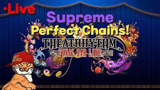 Theatrhythm FBL Trying to Supreme Perfect Chain Find the Flame [upl. by Publea]