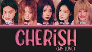 ILLIT 아일릿  Cherish My Love Lyrics Color Coded Lyrics [upl. by Lanor]