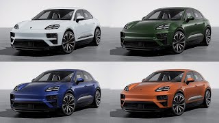 All New 2024 PORSCHE MACAN  COLOURS Exterior Interior and WHEELS [upl. by Manolo957]