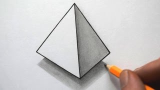 How to Draw a Pyramid [upl. by Niaz]