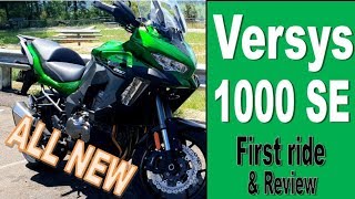 2019 Kawasaki Versys 1000 SE  First Ride and Review [upl. by Alita335]