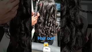 hair curl  hairstyle  hair curler 😱 [upl. by Roshelle]