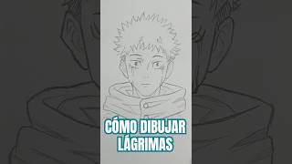 Cómo dibujar lágrimas dibujo comodibujar drawing dibujofacil dibujar art [upl. by Leinahtam677]