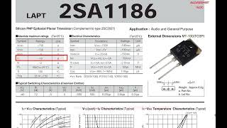 2SA1186 Datasheet [upl. by Jecon]