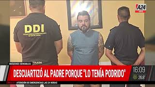 🔴Horror en Valentín Alsina asesinó a su padre porque lo quottenía podridoquot [upl. by Affrica]