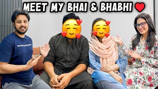 MEET MY BHAI amp BHABHI ❤️  Vlogs Mai Kyun Nahe Aty 🤔  Love Marriage Or Arrange Marriage 🥰 [upl. by Sarkaria]