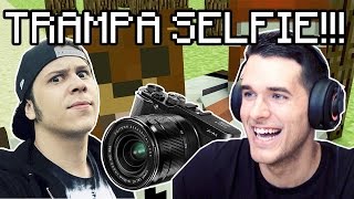 TRAMPA SELFIE CON RUBIUS  MINECRAFT [upl. by Pry]