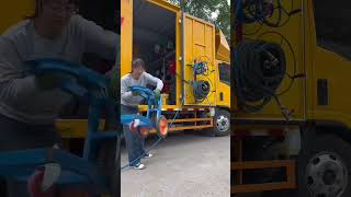 Truck Puncture Tire Replacement Outdoor Rescue [upl. by Yalcrab372]