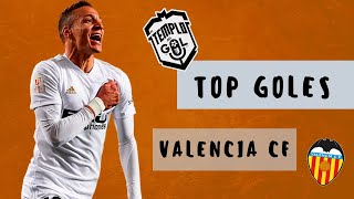 TOP 4 Goles VALENCIA ⚽ Narración goles Valencia 🔊 Nuestras mejores reacciones🤣 [upl. by Rovner]