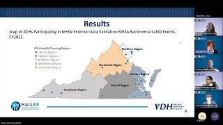 Webinar NHSN External Data Validation Results  MRSA Bacteremia LabID Events 2022 [upl. by Ketty]