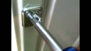 DIY fridge door lock w bonus alarm system [upl. by Ilojna]