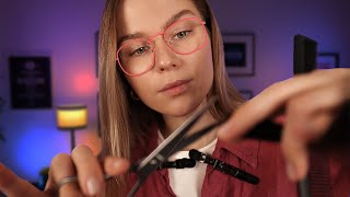 ASMR Haircut amp Scalp Massage RP Soft Spoken Personal Attention [upl. by Enilec]