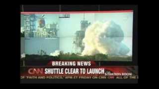 STS117 Launch CNN Coverage [upl. by Ruhtracam501]