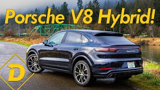 2021 Porsche Cayenne Turbo S EHybrid Coupe Is V8 Powered Awesomeness [upl. by Orlosky]