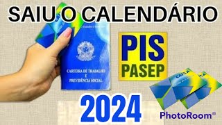 SAIU CALENDÁRIO DE PAGAMENTO PISPASEP 2024 CONFIRA QUANDO VOCÊ IRÁ RECEBER [upl. by Anelad70]