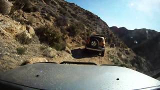 4x4 Off Road Trails Chariot Canyon to Oriflamme Canyon Trails near AnzaBorrego CA 2014 [upl. by Noreh]