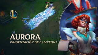 Presentación de Aurora  Jugabilidad  League of Legends [upl. by Eicnarf]