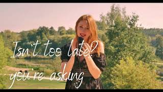 KASIA KOKORYN Home  Live Acoustic Lyric video [upl. by Amsab]