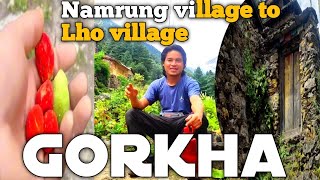 Journey namrung village to Lho village gorkha [upl. by Ole]