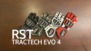 RST 레이싱 롱 글러브 TRACTECH EVO 4 GLOVES 바이크 롱장갑 [upl. by Atinar795]