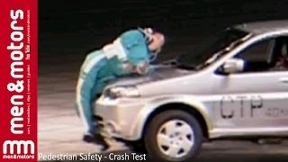 Pedestrian Safety  Crash Test [upl. by Georg]